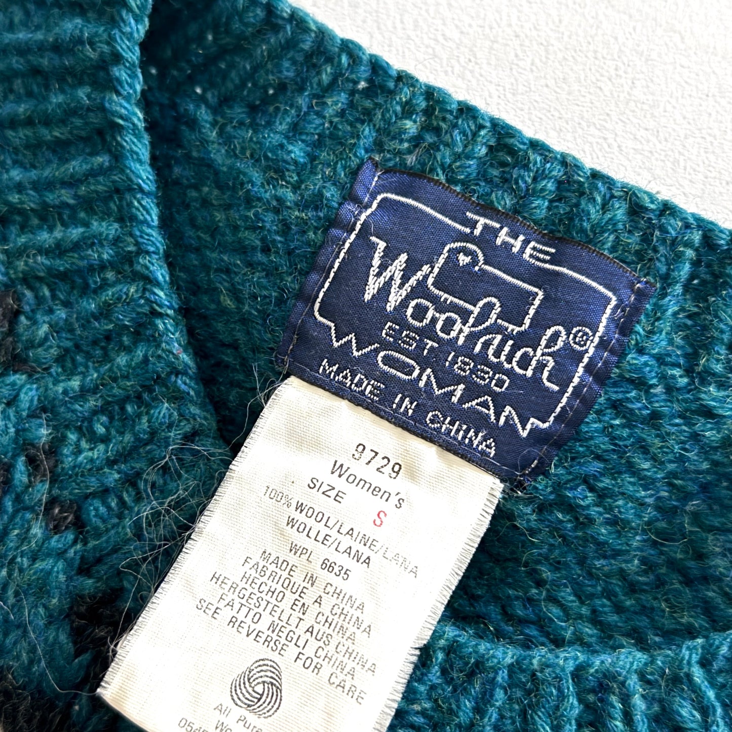 Vintage Woolrich, Sheep Cardigan