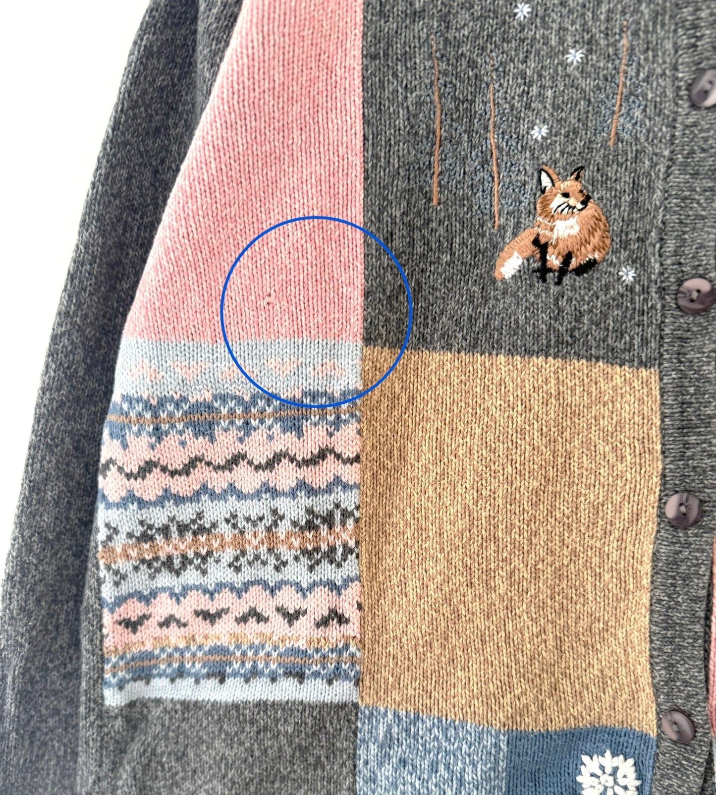 Vintage Tabi, Winter Fox Sweater