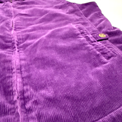 Vintage Tradition Country Collection, Corduroy Purple Vest