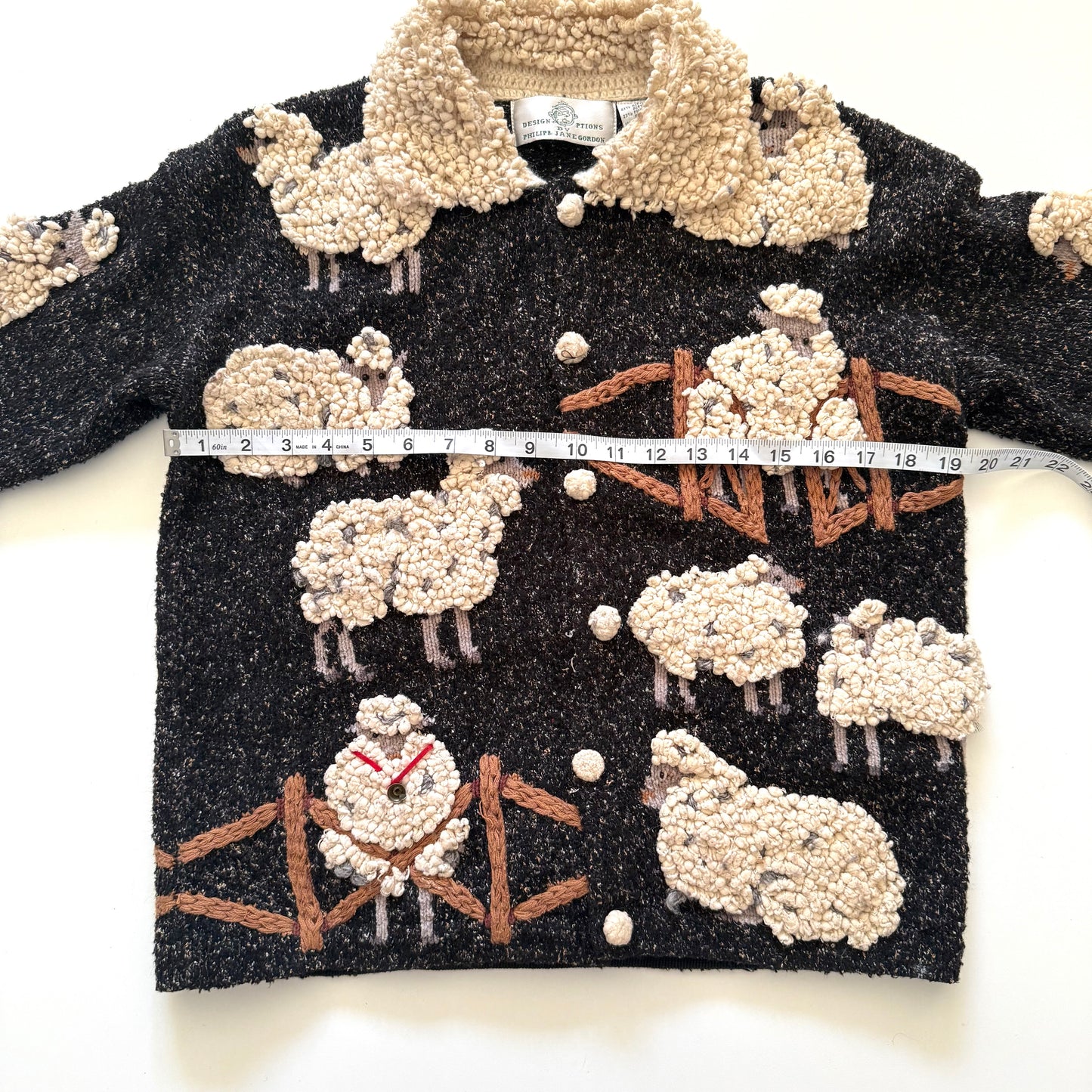 Vintage Design Options by Philip & Jane Gordon, Sheep Cardigan