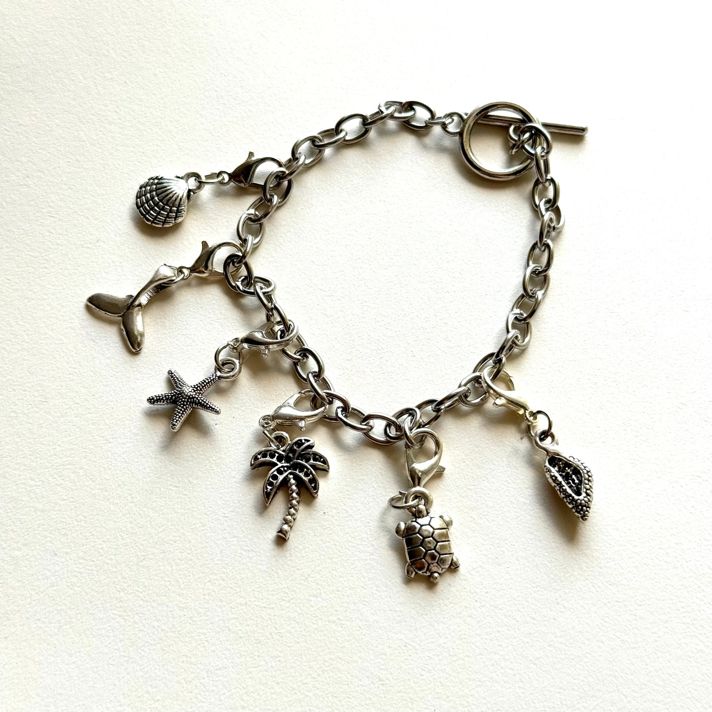 Handmade Y2K Style Sea Charm Bracelet