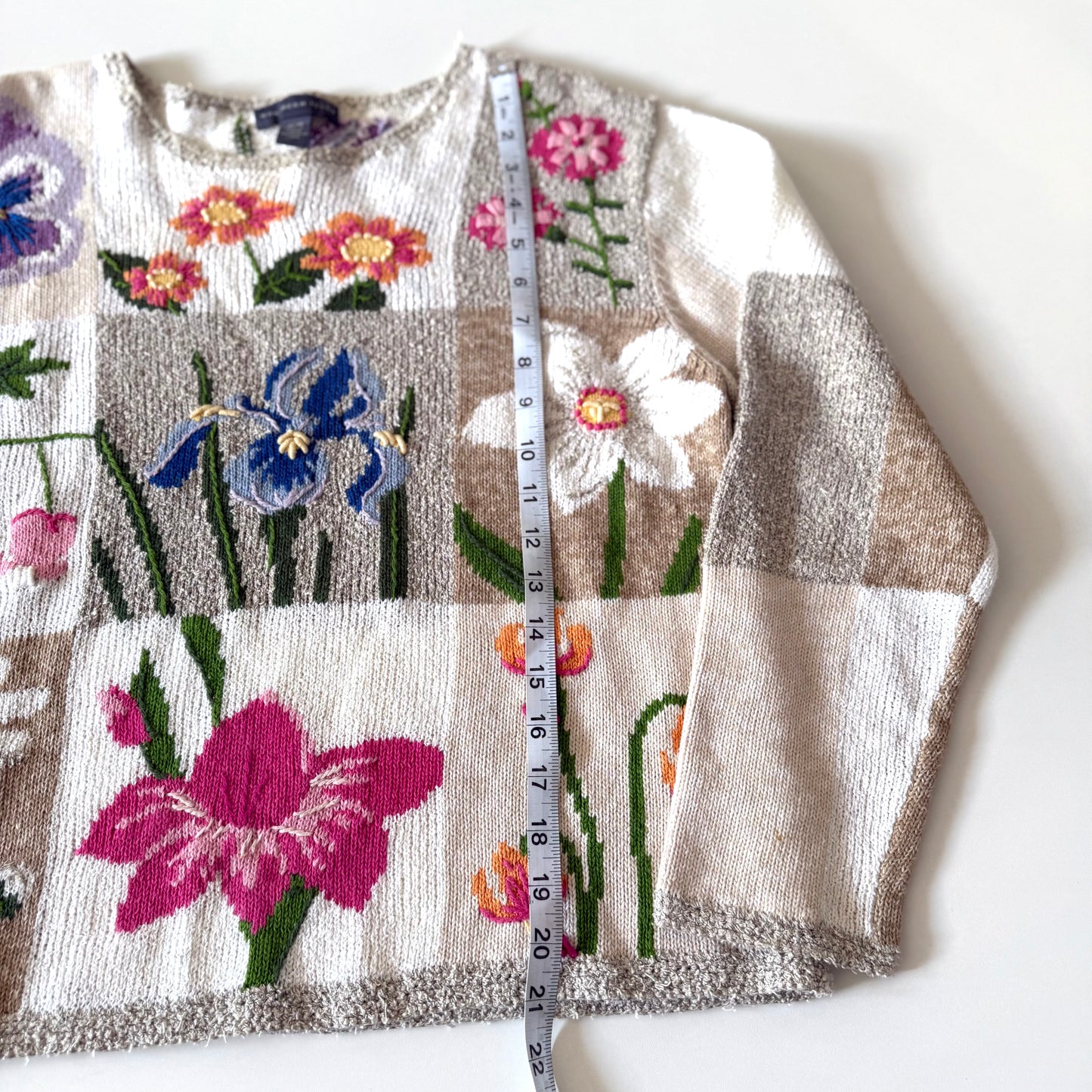 Vintage Northern Isles, Flower Sweater