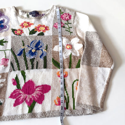 Vintage Northern Isles, Flower Sweater