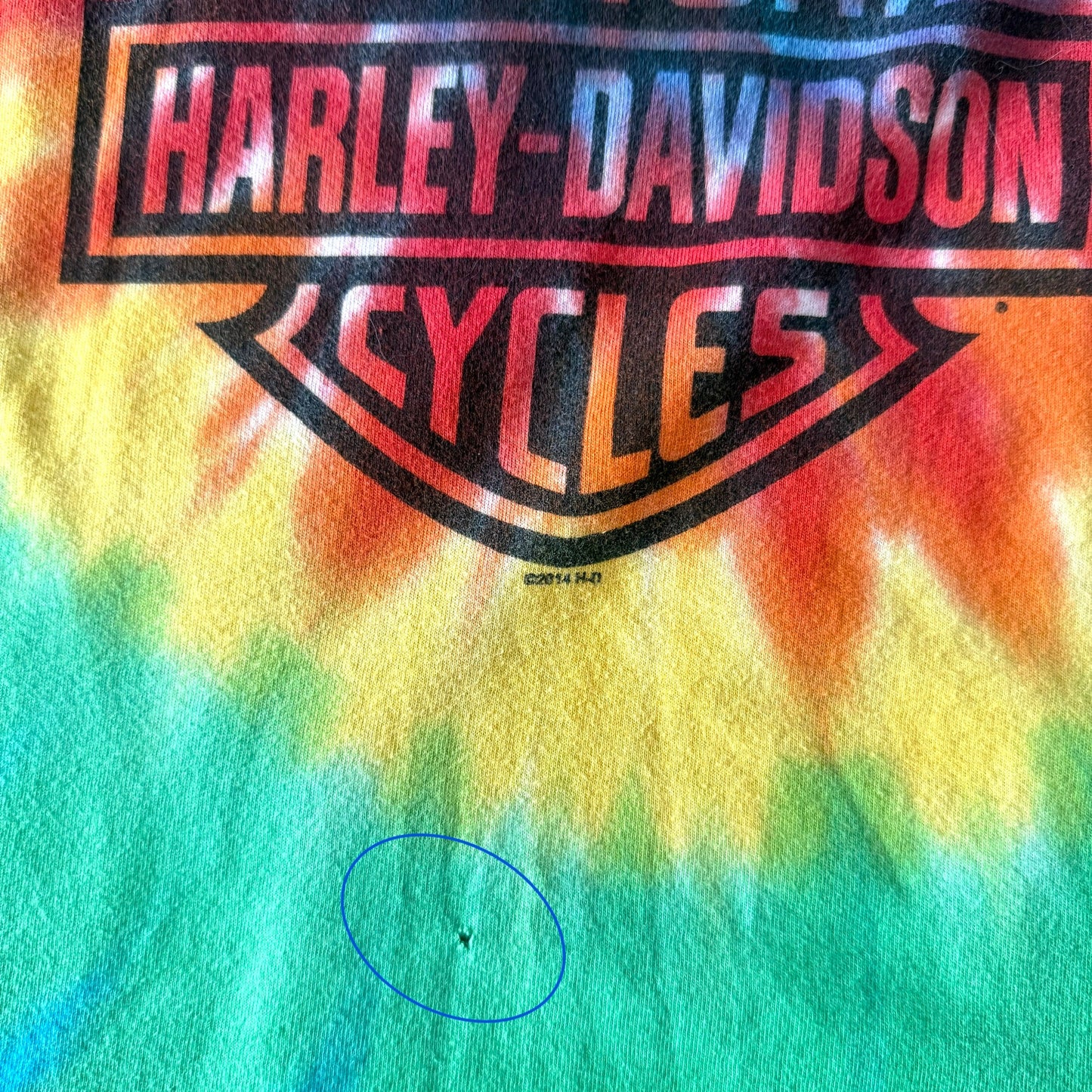 Secondhand Harley Davidson, Rainbow T-Shirt