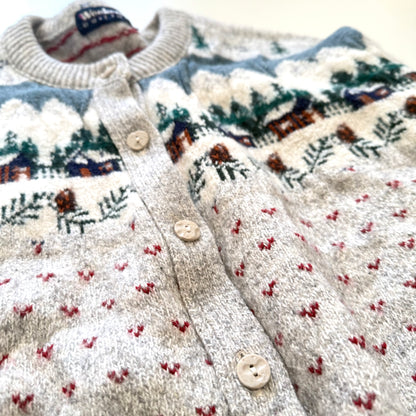 Vintage Weekend Edition, Wool Blend Winter Cardigan