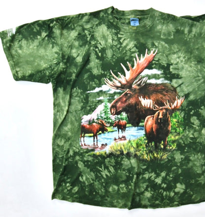 Secondhand Moose Tie Dye T-Shirt