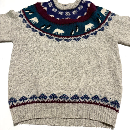 Vintage Woolrich, Polarbear & Penguin Wool Blend Sweater