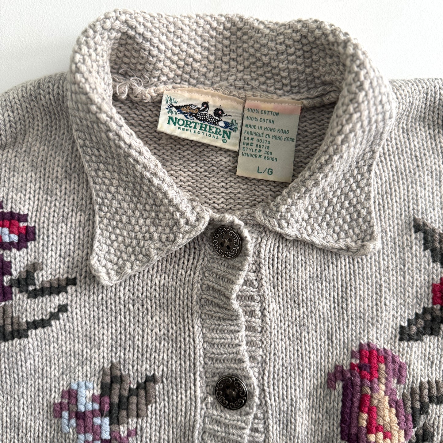 Vintage Northern Reflections, Floral Cardigan