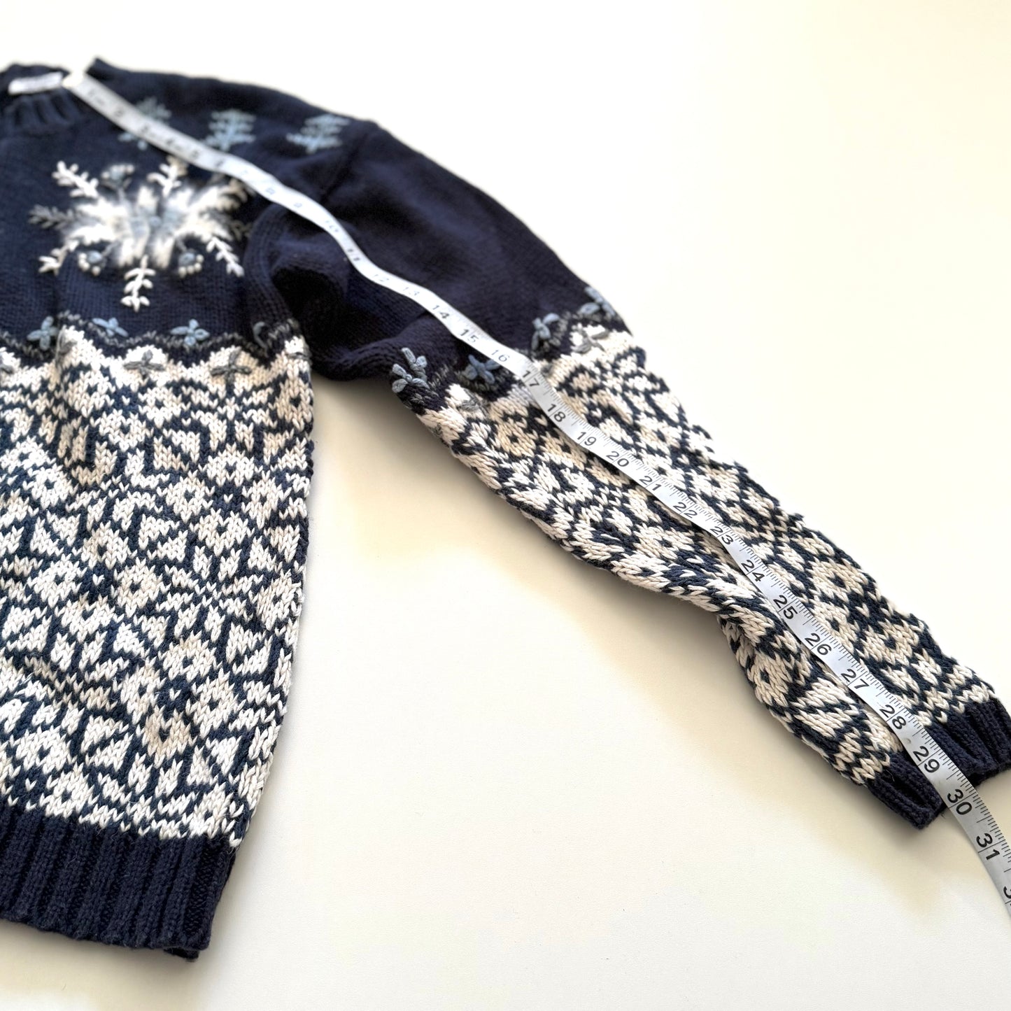 Vintage Snowflake Sweater
