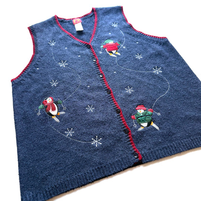 Secondhand Holiday Joy, Penguin Vest