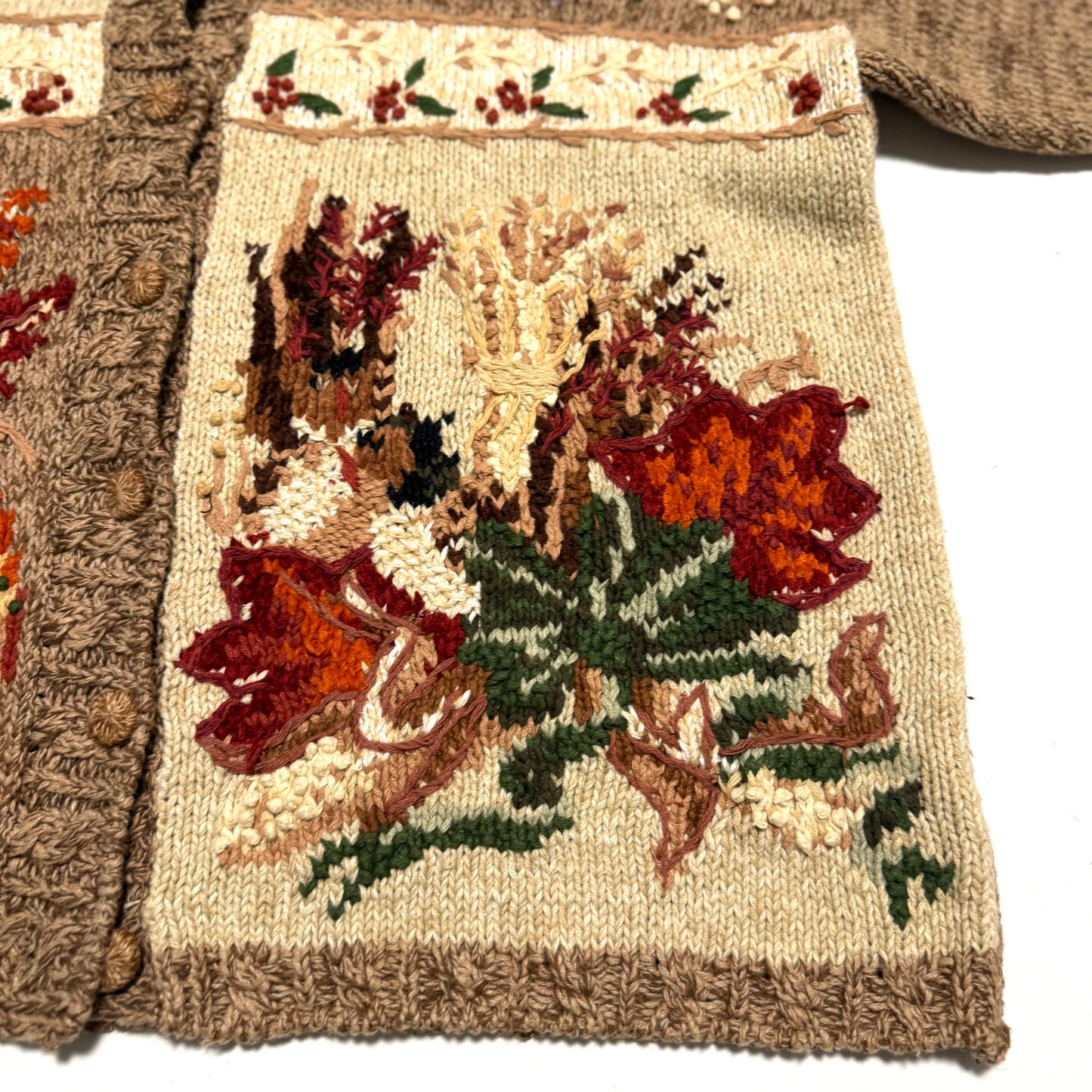 Vintage Episcia, Thanksgiving Cardigan