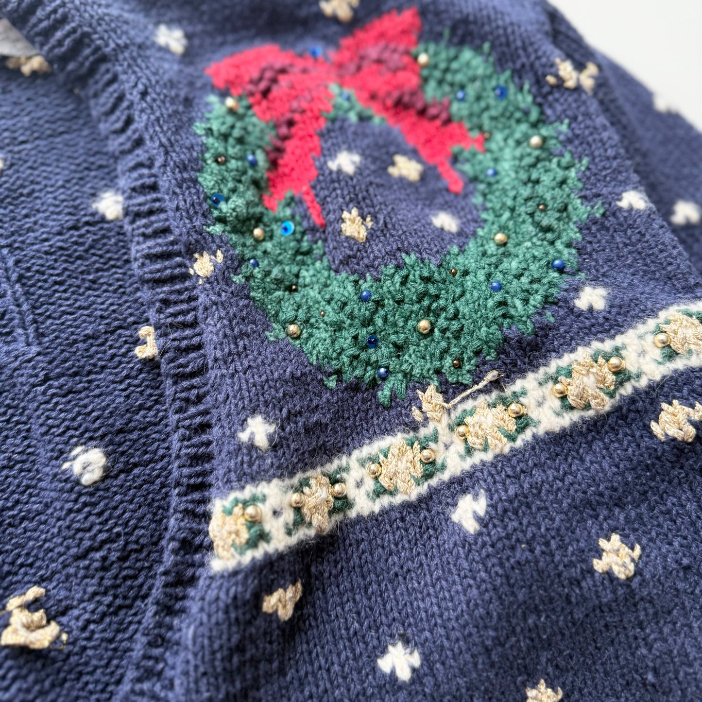 Vintage Marisa Christina, 90's Christmas Cardigan