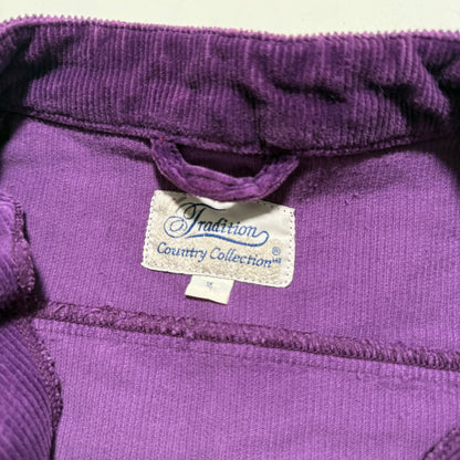 Vintage Tradition Country Collection, Corduroy Purple Vest