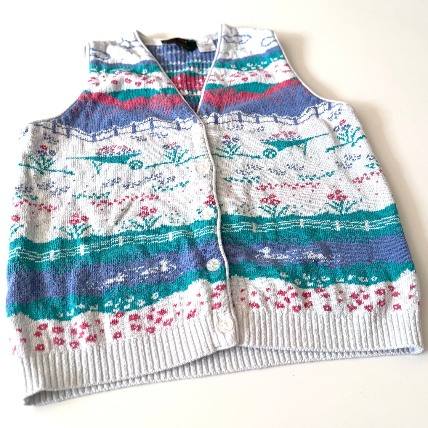 Vintage Northern Reflections by Parkhurst, Spring Vest