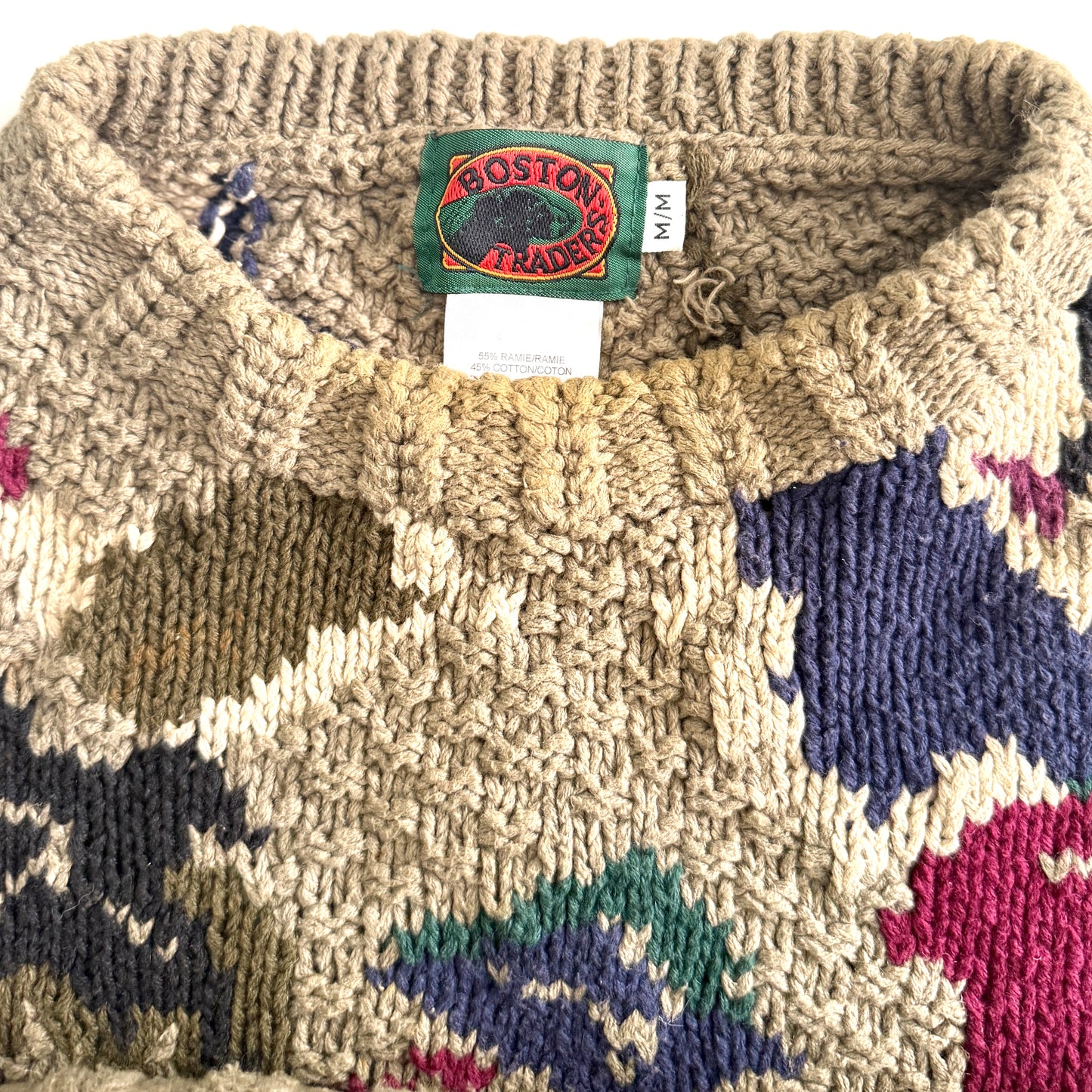 Vintage Boston Traders, Autumnal Sweater