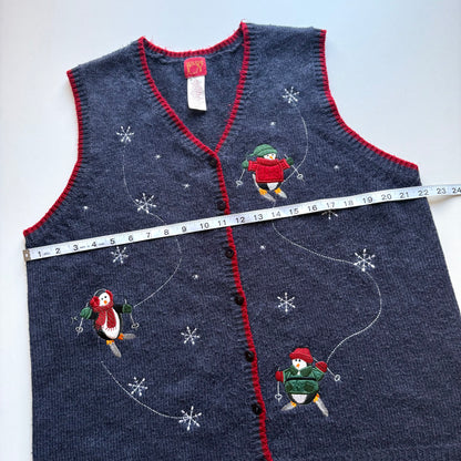 Secondhand Holiday Joy, Penguin Vest