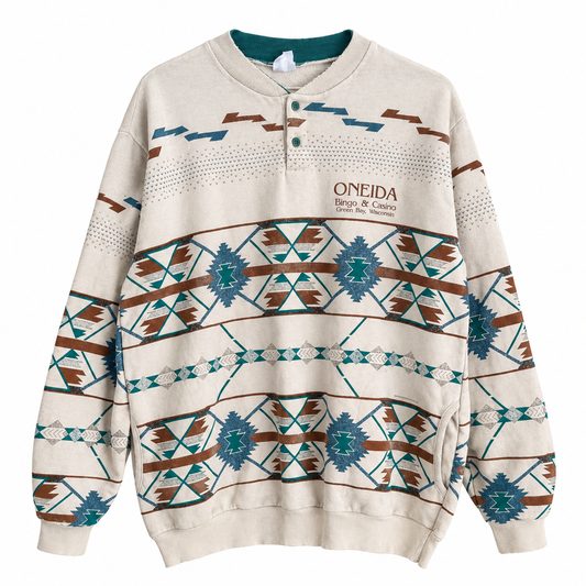 Vintage AU Sportswear, Aztec Sweatshirt