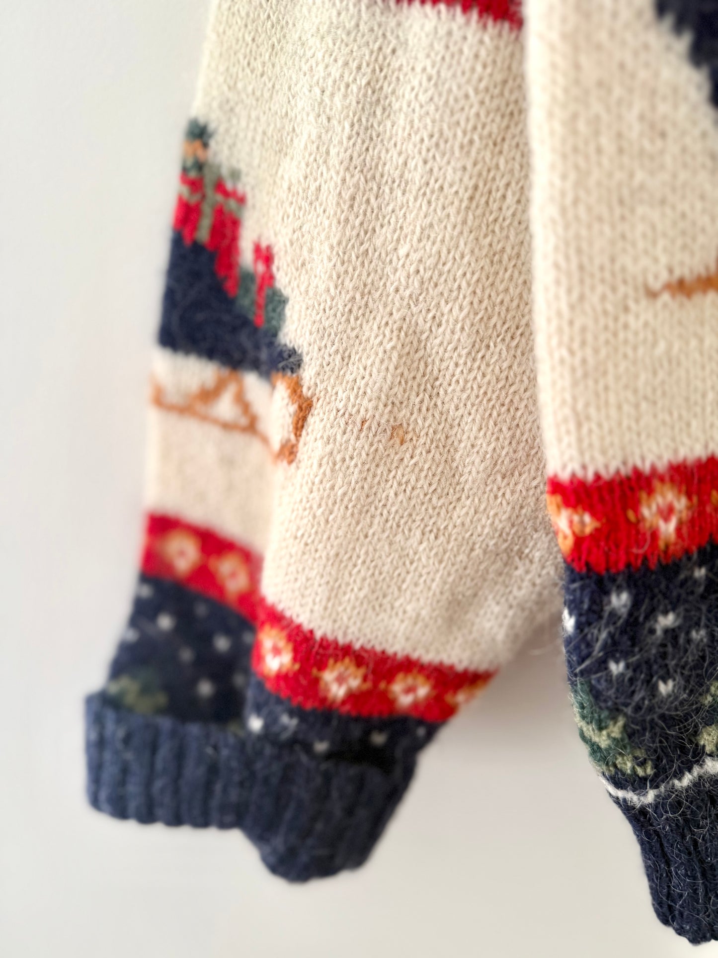 Vintage Woolrich, Christmas Wool Cardigan