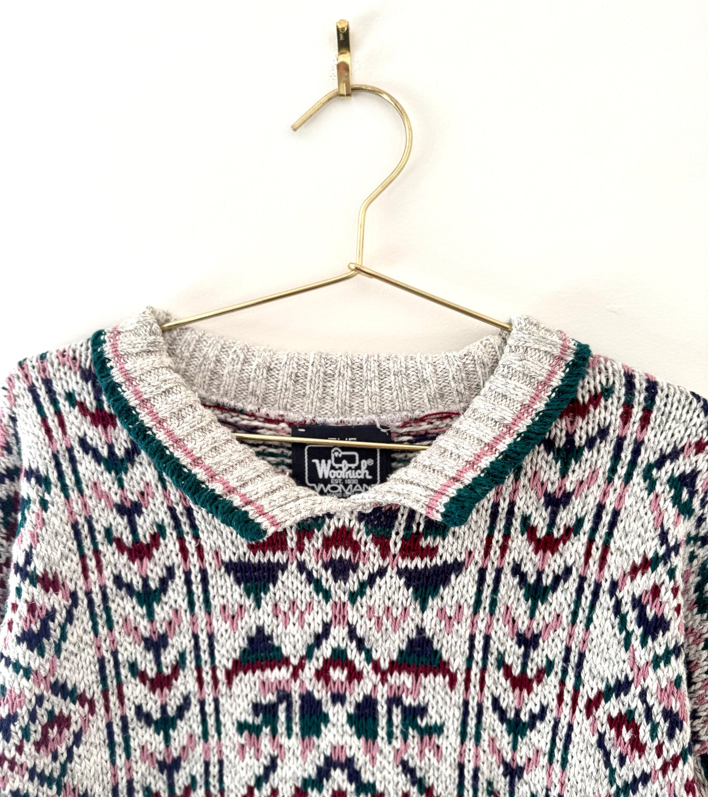 Vintage Woolrich, Geometric Aztec Sweater