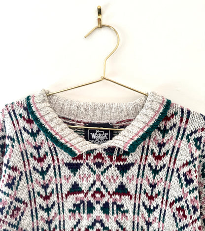 Vintage Woolrich, Geometric Aztec Sweater