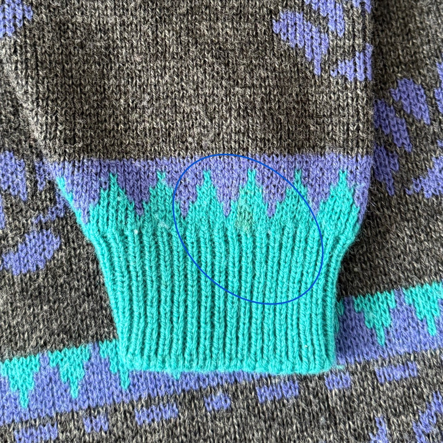 Vintage Whimsical Deer Sweater