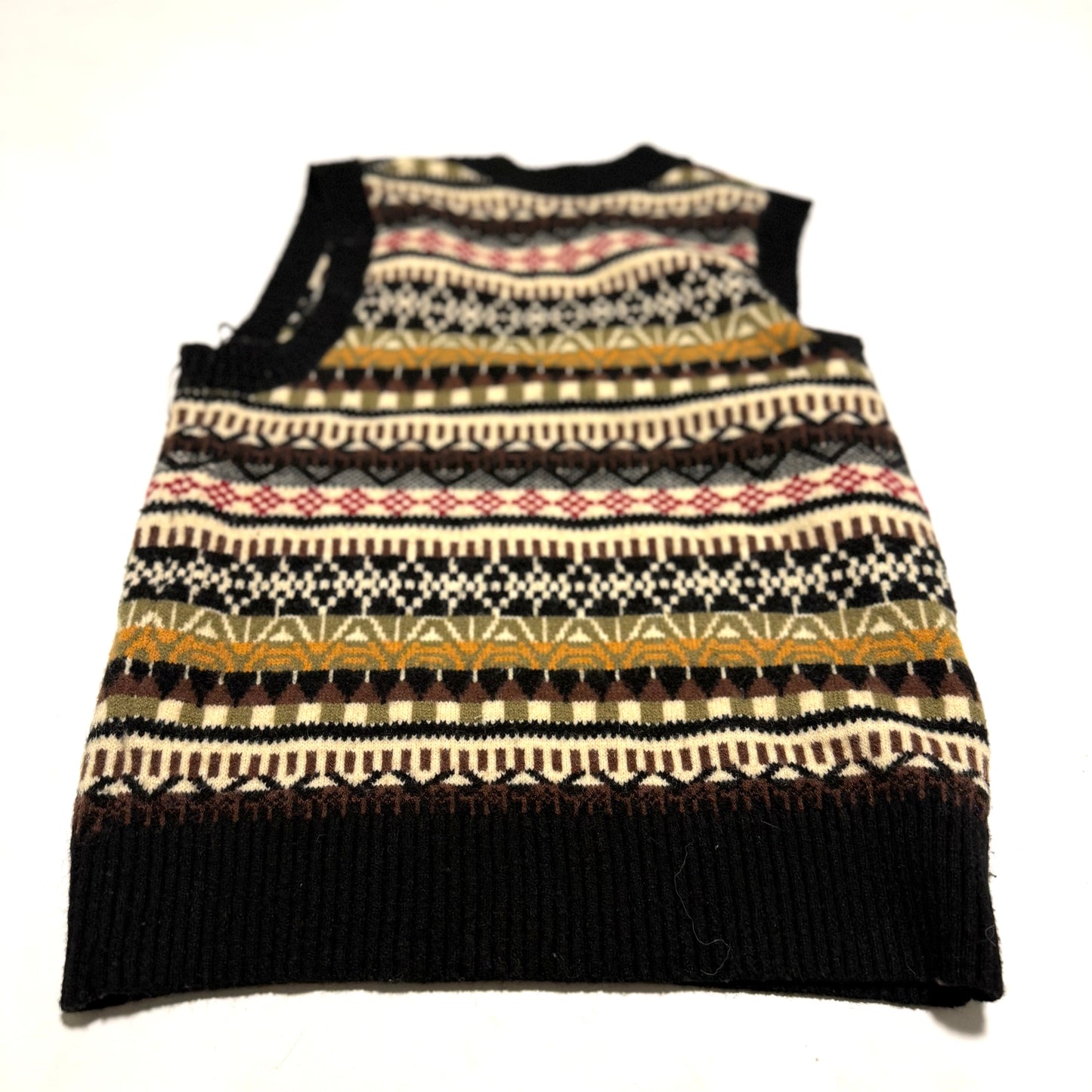 Secondhand Cleo, Fair Isle Patterned Vest