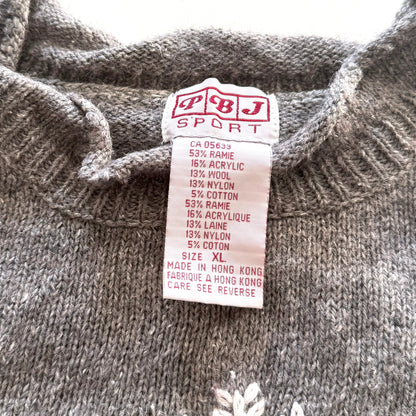 Vintage PBJ Sport, Winter Sweater