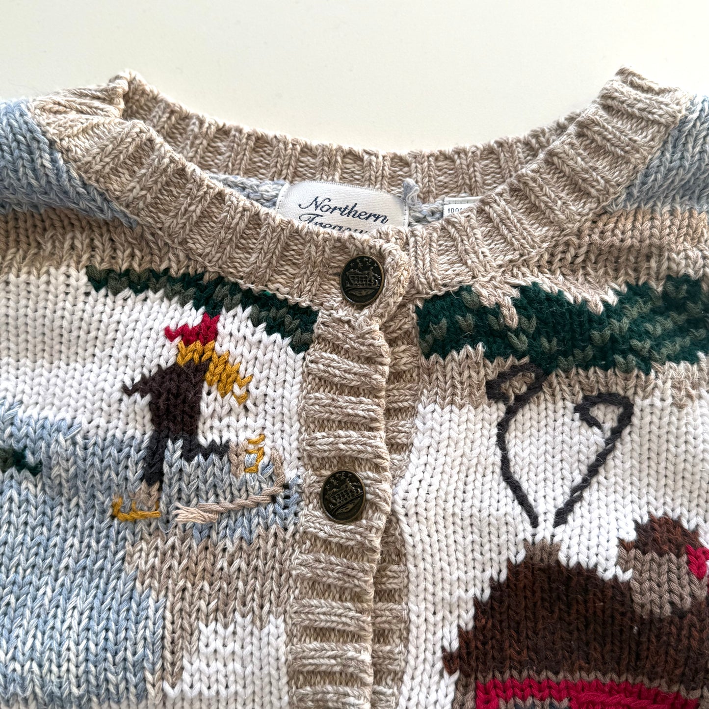 Vintage Northern Treasures, Winter Cardigan