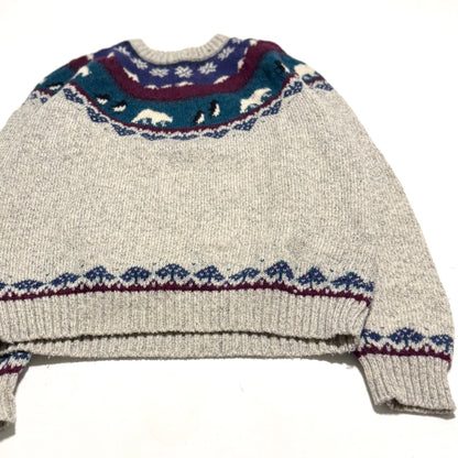 Vintage Woolrich, Polarbear & Penguin Wool Blend Sweater