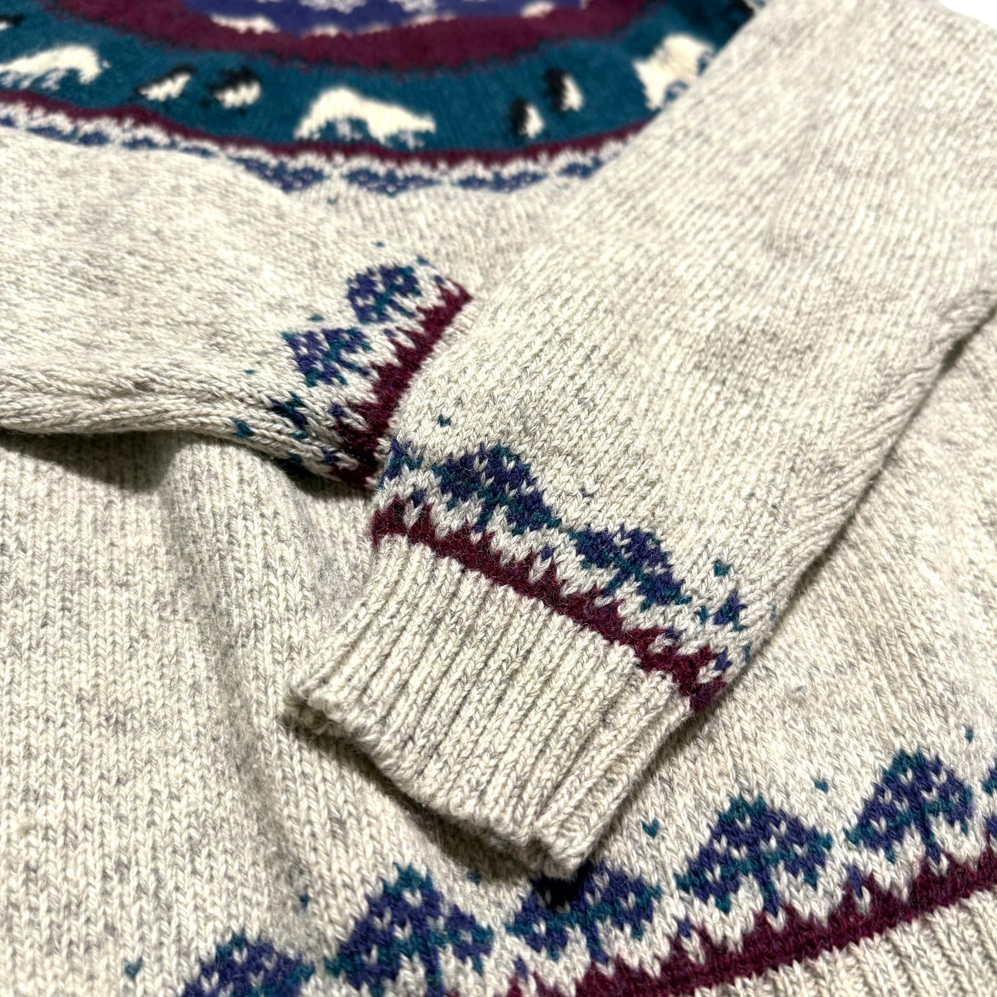 Vintage Woolrich, Polarbear & Penguin Wool Blend Sweater