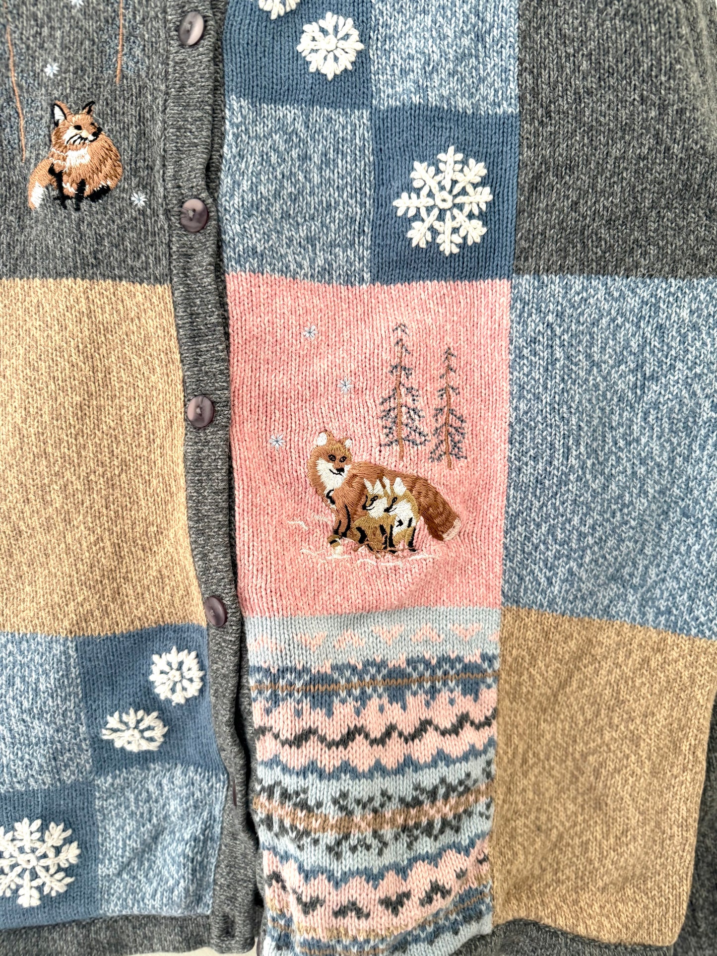 Vintage Tabi, Winter Fox Sweater