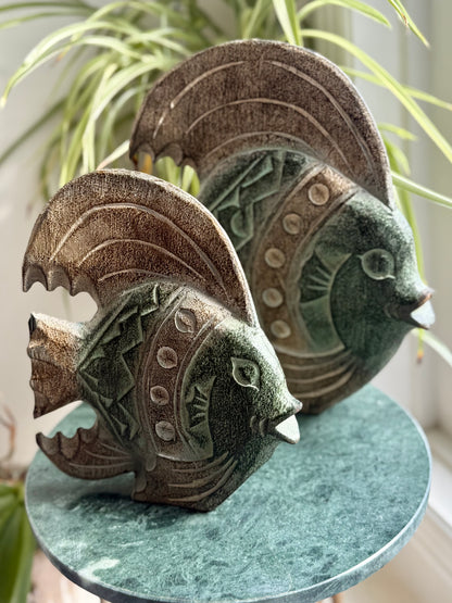 Secondhand Wood Carved Fish