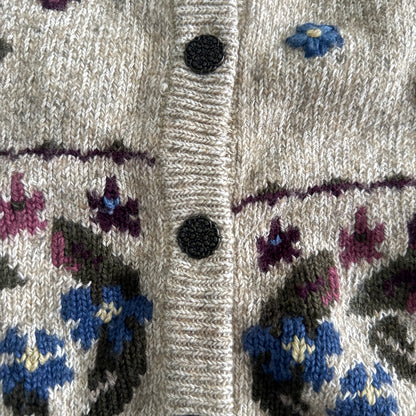 Vintage Northern Reflections, Wool Blend Cardigan