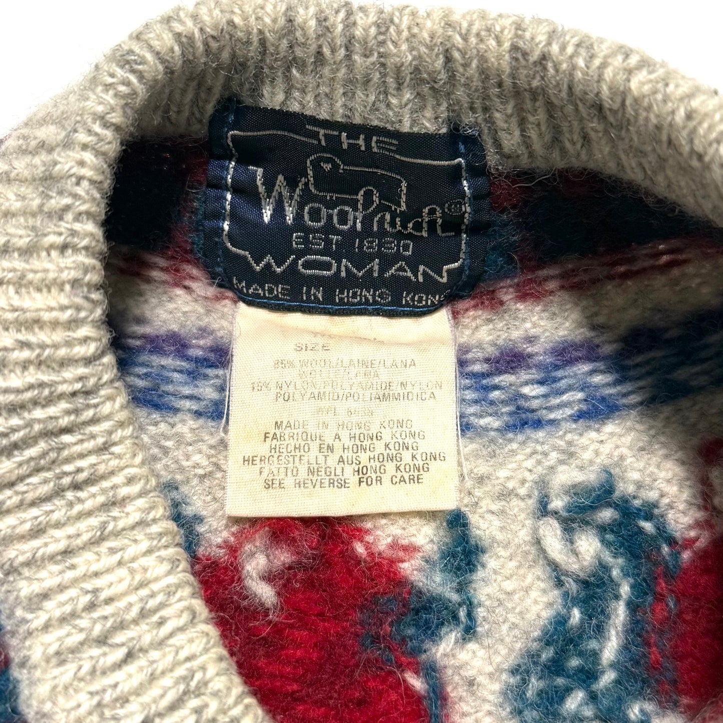 Vintage Woolrich, Rose Wool Blend Sweater