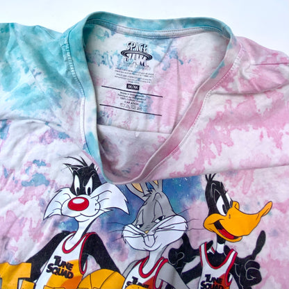Secondhand Looney Tunes, Space Jam Tie Dye T-shirt