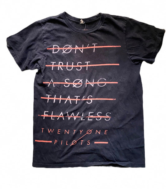Twenty One Pilots, Don’t Trust a Song That’s Flawless Second Band T-Shirt