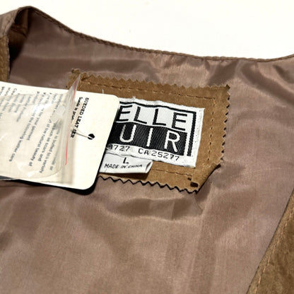 Vintage Pelle Cuir, Leather Vest