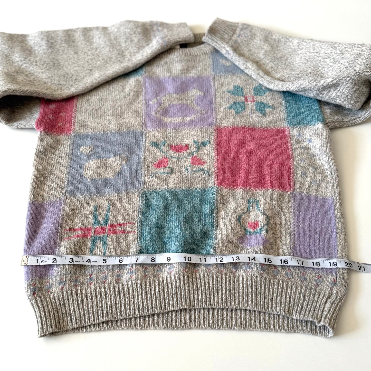 Vintage Woolrich, Patchwork Sweater