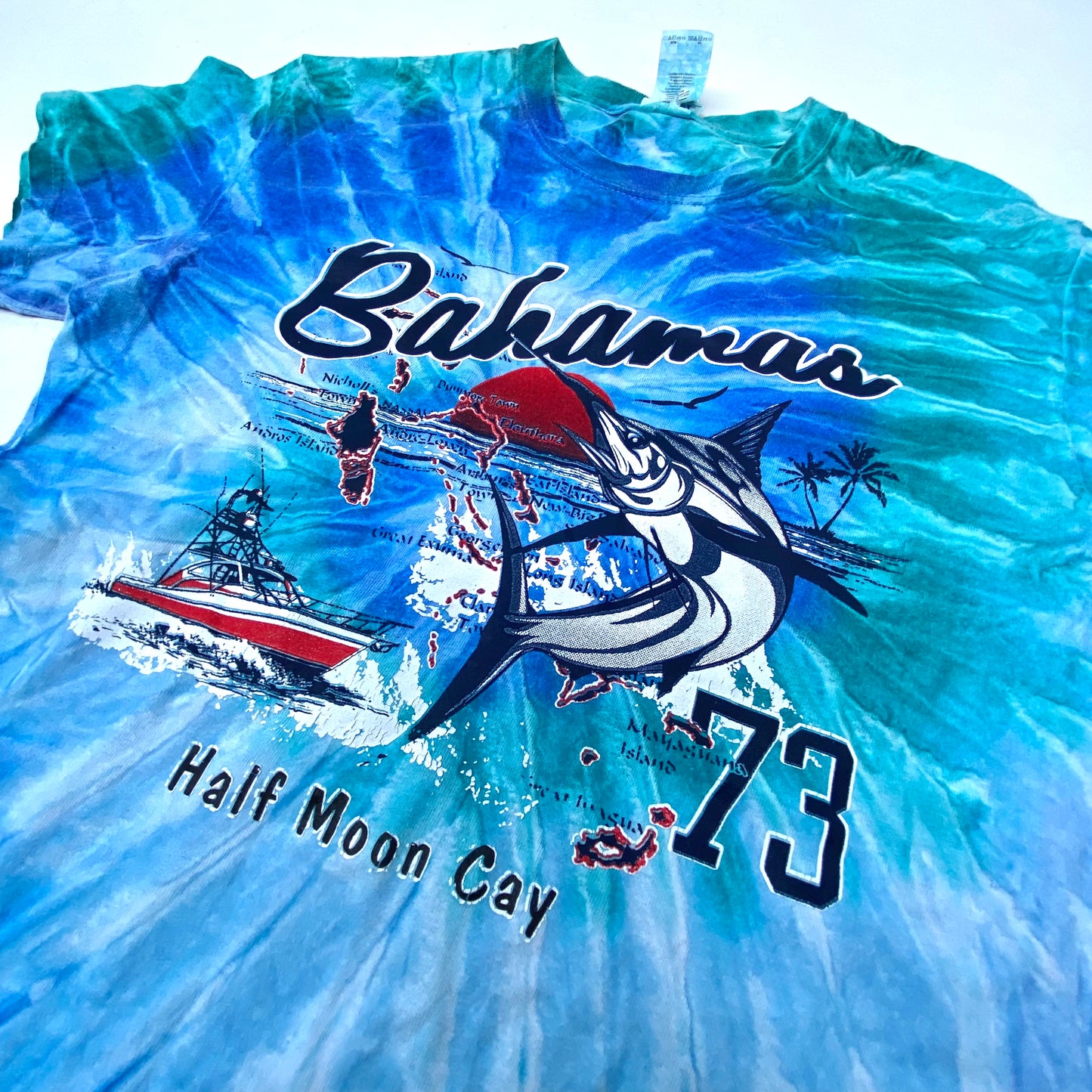 Secondhand Bahamas Tie Dye T-Shirt