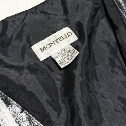Secondhand Montello, Monochromatic Abstract Vest