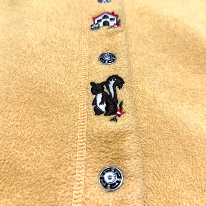 Vintage Cap Nord, Bunny, Squirrel, and Mushroom Vest