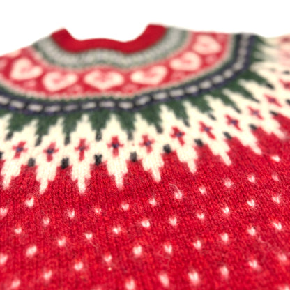 Vintage Woolrich, Wool Blend Heart Sweater