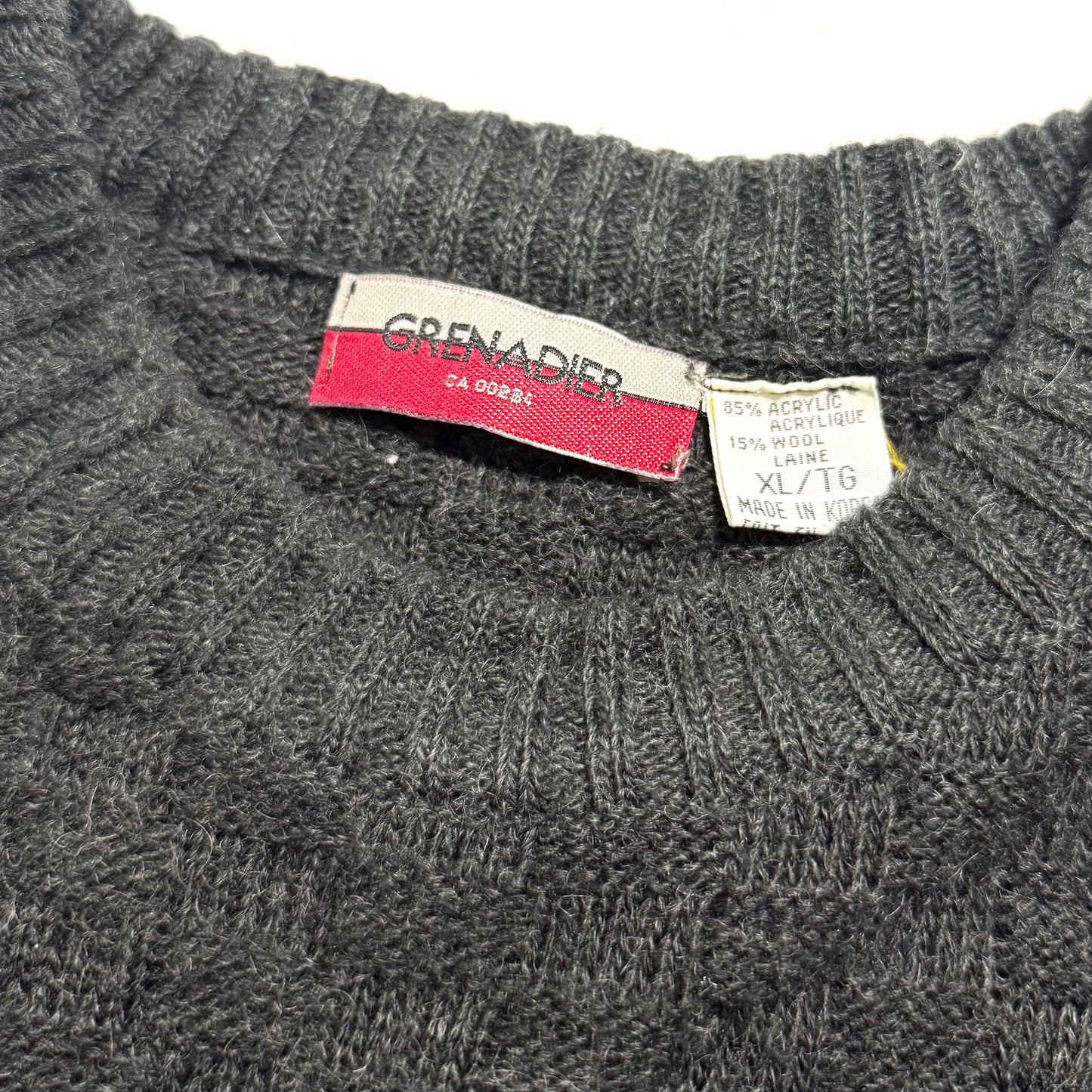 Vintage Grenadier, Wool Blend Sweater