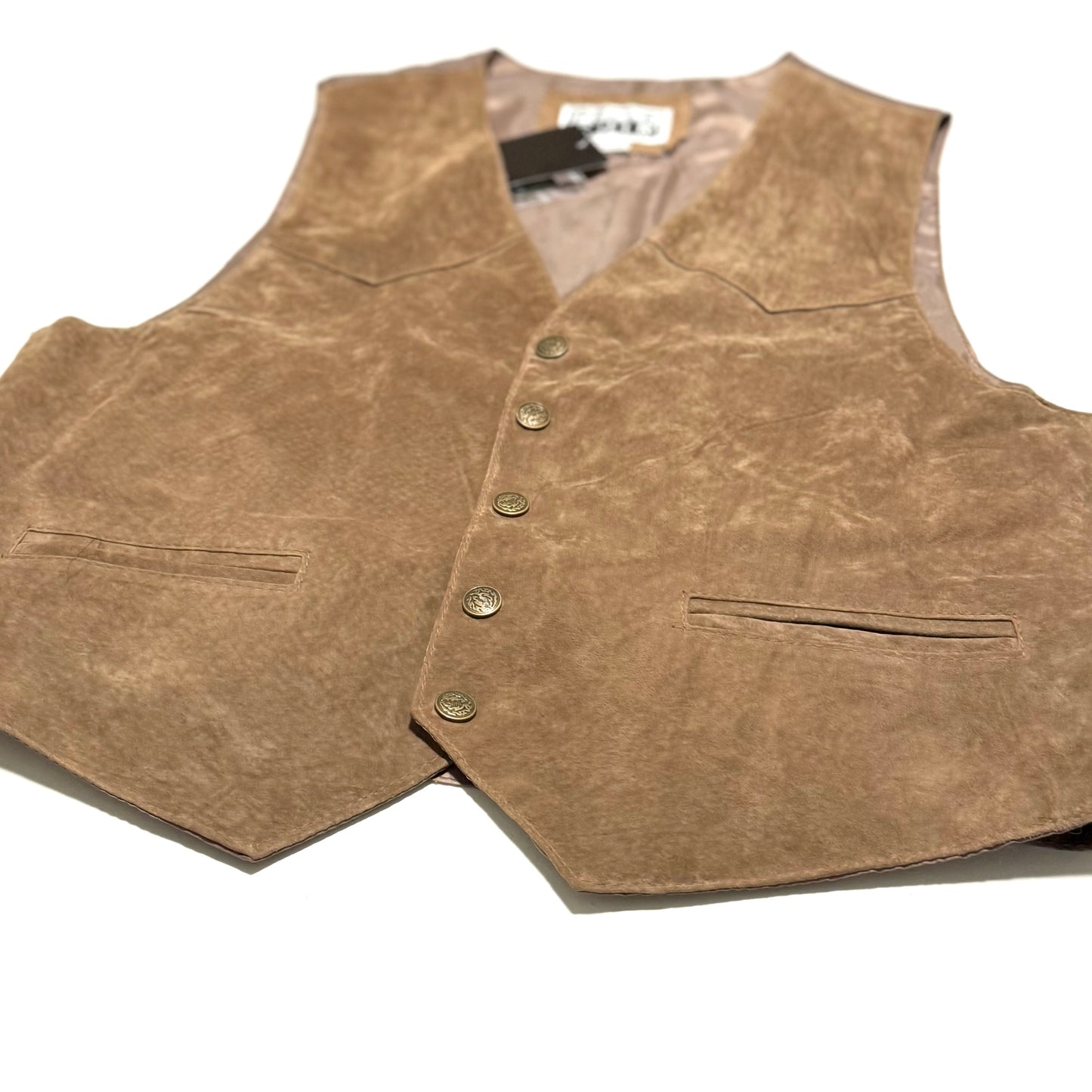 Vintage Pelle Cuir, Leather Vest
