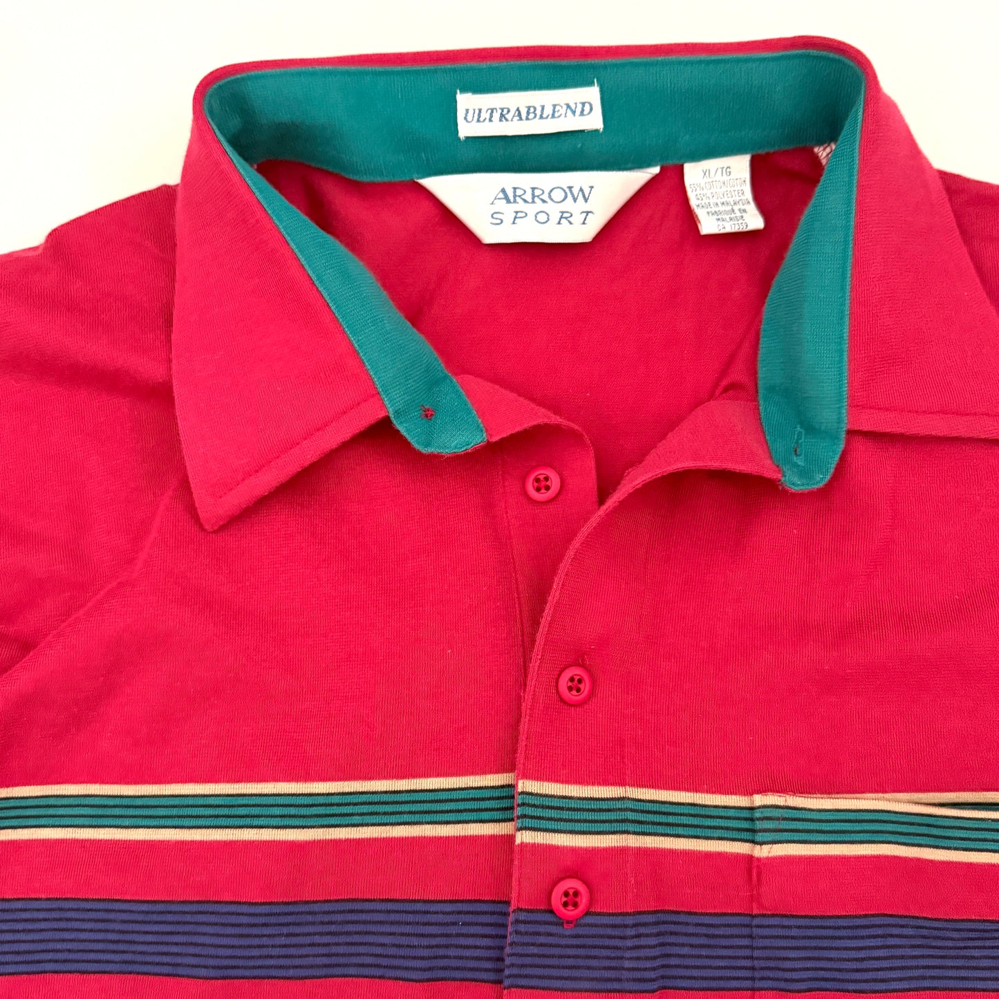 Vintage Arrow Sport, Colour Block Polo