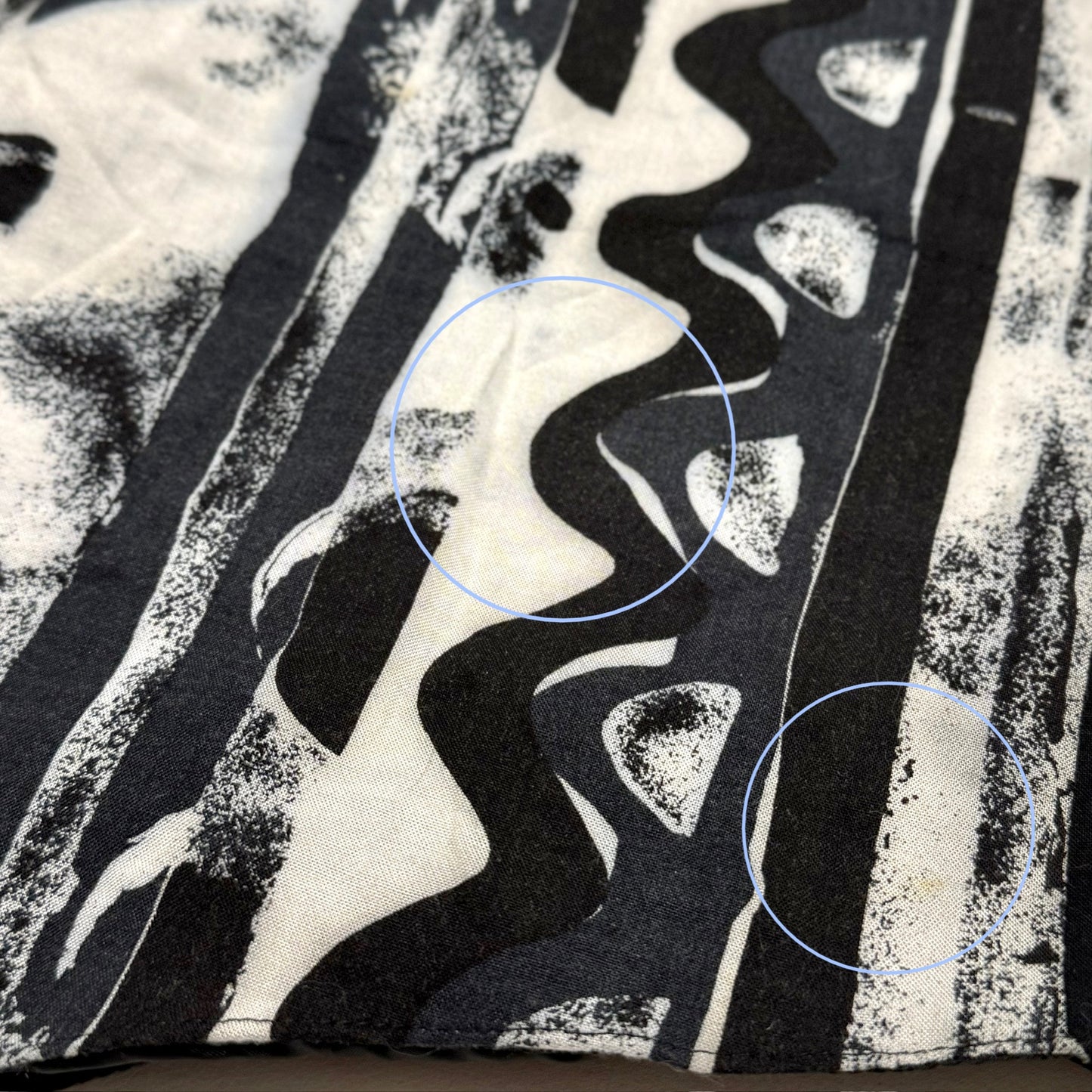 Secondhand Montello, Monochromatic Abstract Vest