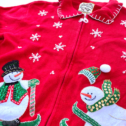 Vintage Heirloom Collectibles Holiday Sweater - XL