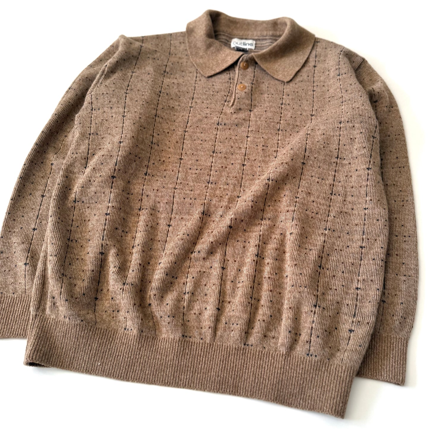 Vintage Outline, Collared Knit