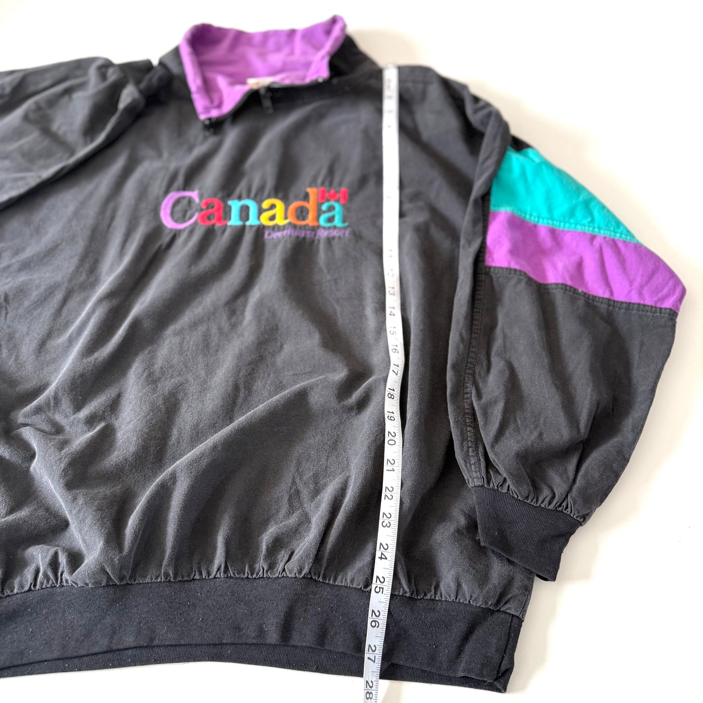 Vintage Colour Block Light Weight Jacket