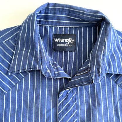 Secondhand Wrangler, Western Button Down Shirt